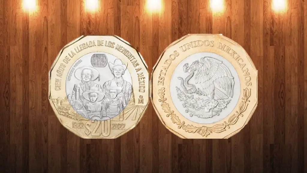 La moneda conmemorativa de 20 pesos entra en circulación en México